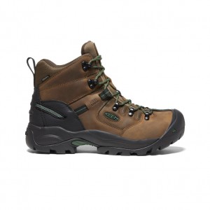 Keen Pittsburgh Energy 6" Waterproof Erkek Iş Botu Kahverengi | JUV8198VU