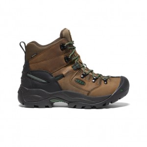 Keen Pittsburgh Energy 6" Waterproof Erkek Iş Botu Kahverengi | EWZ2942UQ