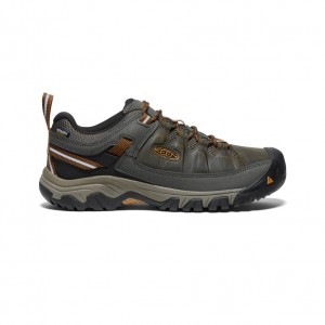 Keen Targhee III Waterproof Erkek Iş Ayakkabısı Siyah Zeytin Yeşili Kahverengi | YKY9092MC