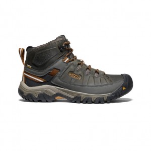 Keen Targhee III Waterproof Mid Erkek Yürüyüş Botu Siyah Zeytin Yeşili Kahverengi | ESI8792WO