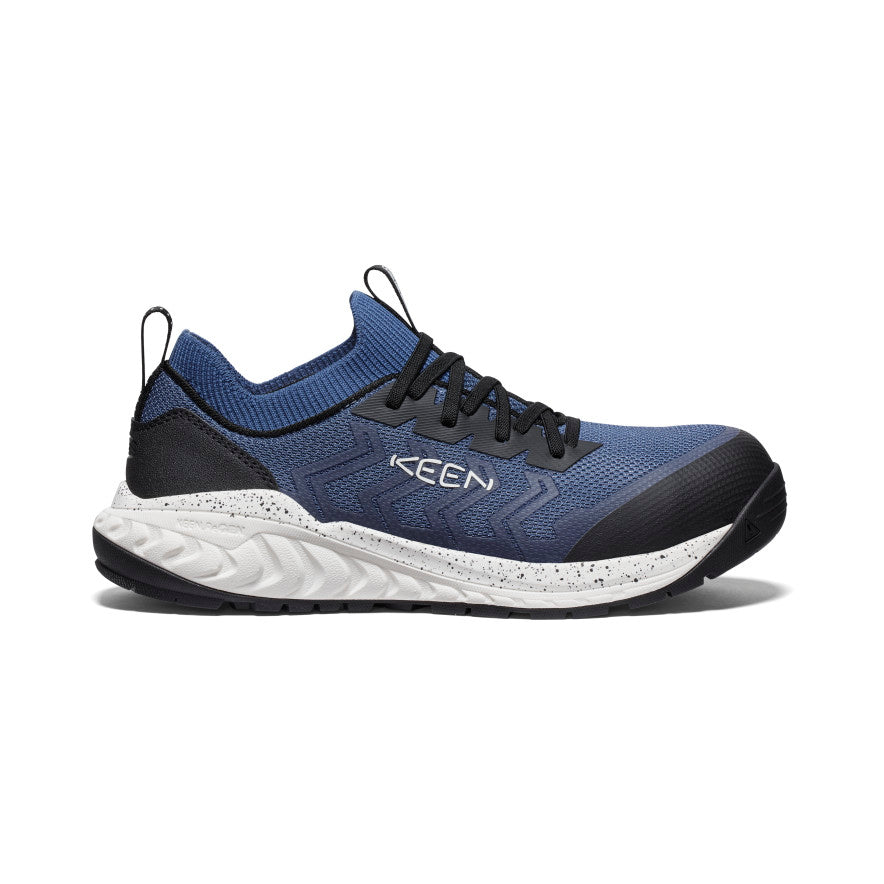 Keen Arvada Shift ESD Sneaker Erkek Iş Ayakkabısı Indigo Siyah | HUA2231UB