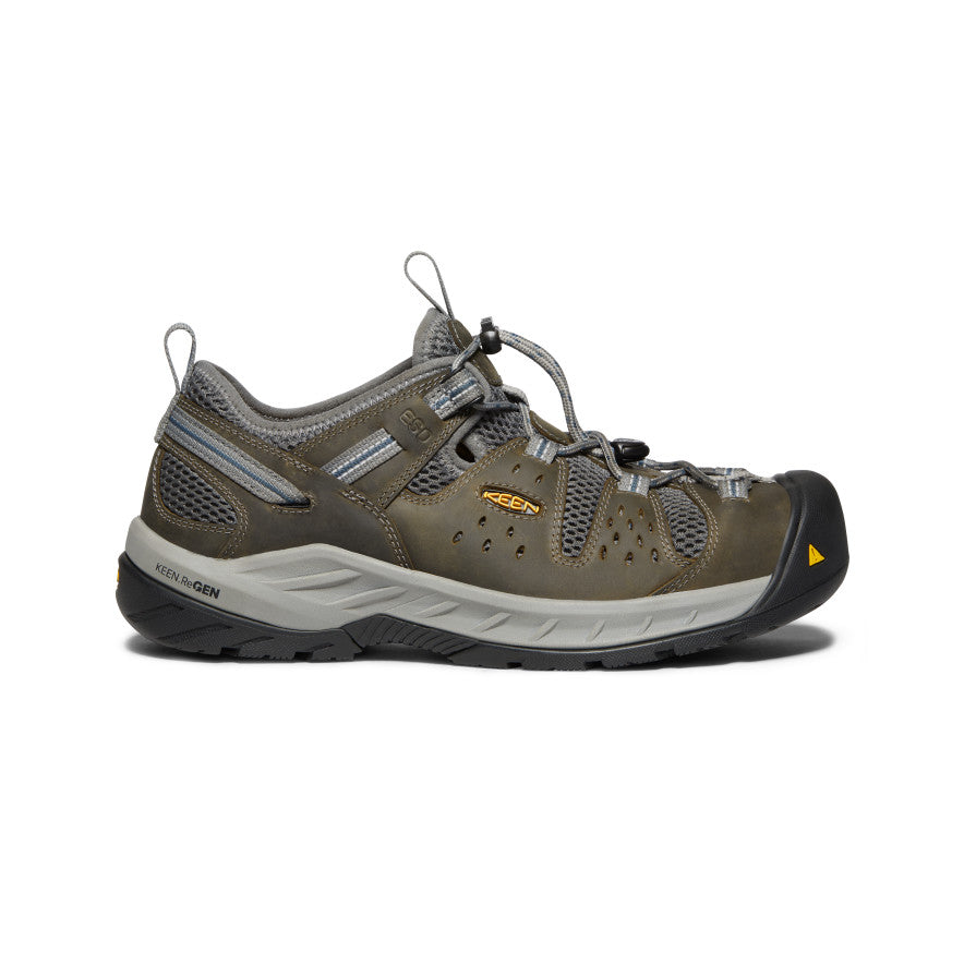 Keen Atlanta Cool II ESD Erkek Iş Ayakkabısı Zeytin Yeşili Lacivert | NZS8787AH