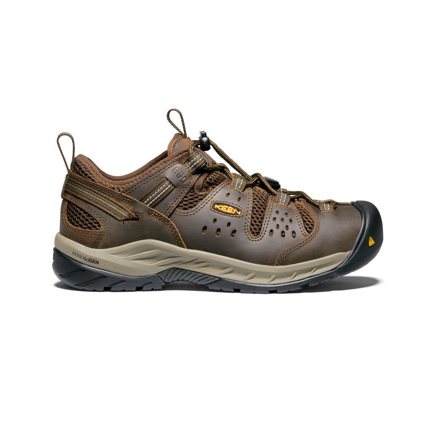 Keen Atlanta Cool II ESD Erkek Iş Ayakkabısı Kahverengi | QWW5942GJ