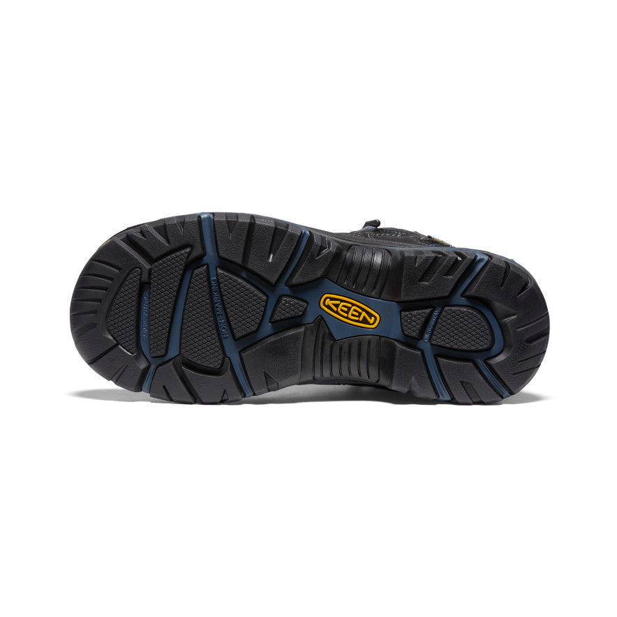 Keen Braddock Waterproof Mid Erkek Iş Botu Siyah Mavi | TFQ5844MZ