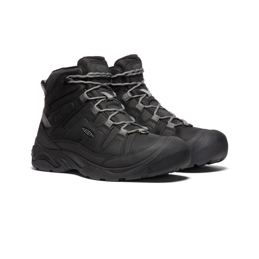 Keen Circadia Polar Waterproof Erkek Iş Botu Siyah Gri | EXC4324UK