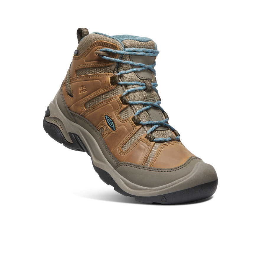 Keen Circadia Waterproof Kadın Iş Botu Kahverengi | RJG6380GR