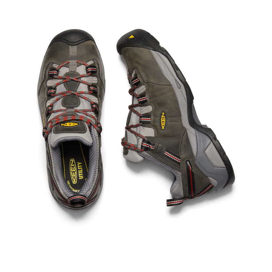 Keen Detroit XT Internal Met Erkek Iş Ayakkabısı Gri | RJU877HO