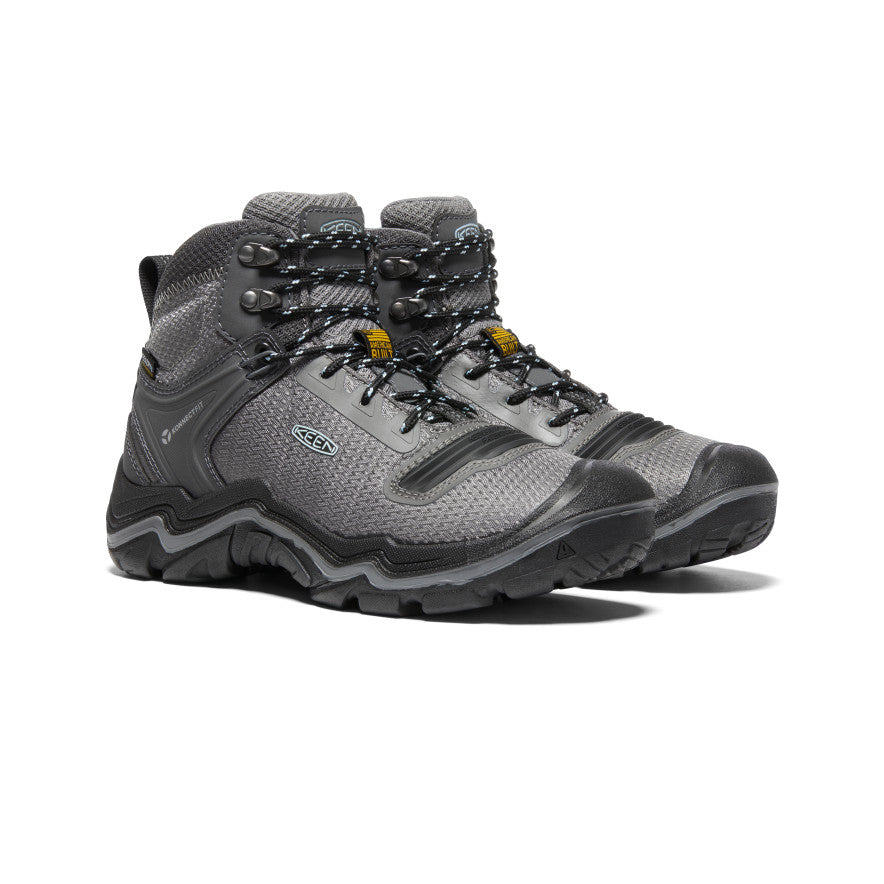 Keen Durand EVO Waterproof Mid Kadın Iş Botu Gri Mavi | WJZ4067DF