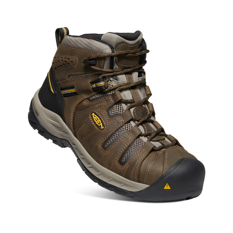 Keen Flint II Boot Erkek Iş Botu Kahverengi | KIK5674QQ