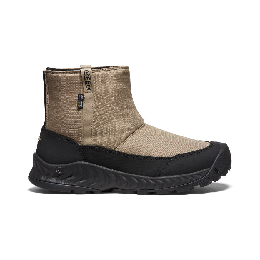 Keen Hood NXIS Waterproof Winter Pull-On Erkek Kar Botu Bej Rengi Siyah | GWE959VO