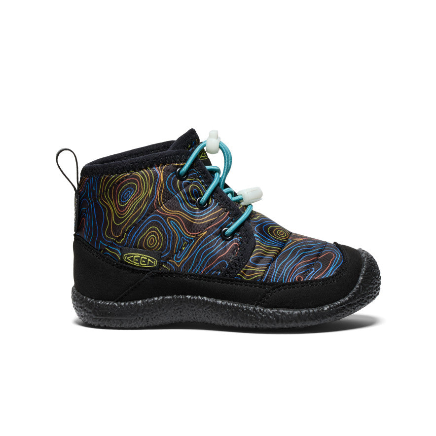 Keen Howser II Waterproof Çocuk Chukka Bot Siyah Mavi | XPC5999PD