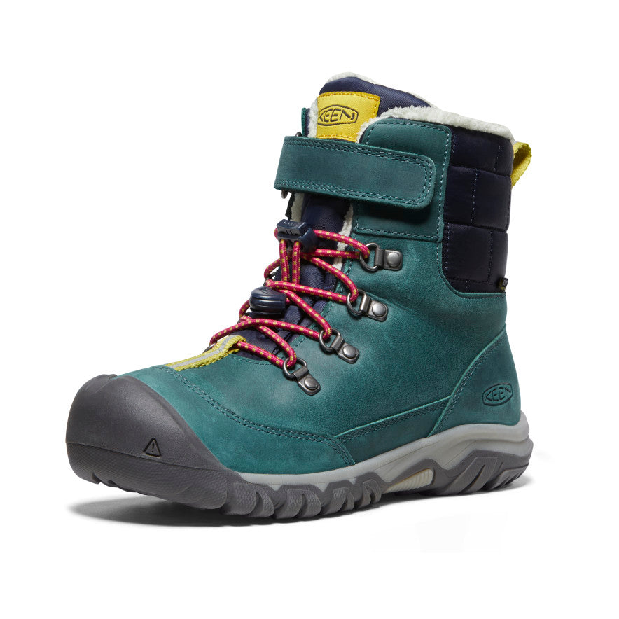 Keen Kanibou Waterproof Winter Big Çocuk Kar Botu Koyu Mavi | FNA2273EY