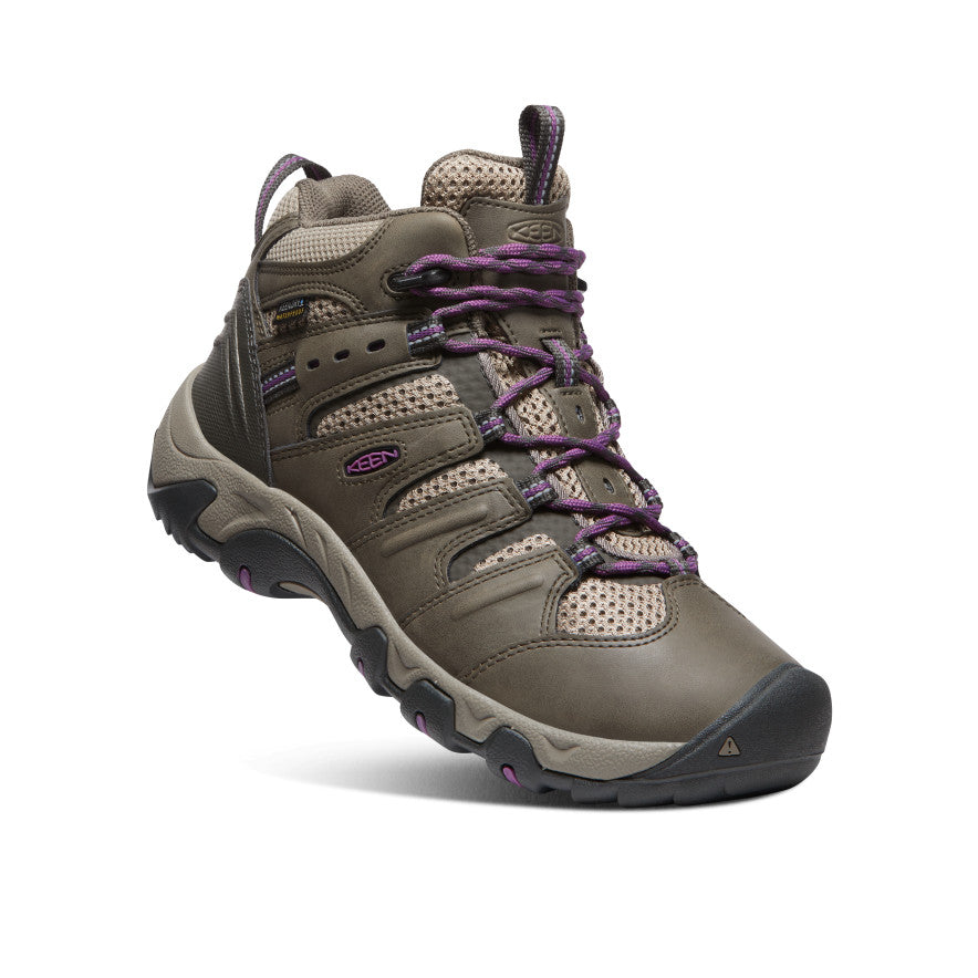 Keen Koven Waterproof Kadın Iş Botu Yeşil Mor | SJL7817LT