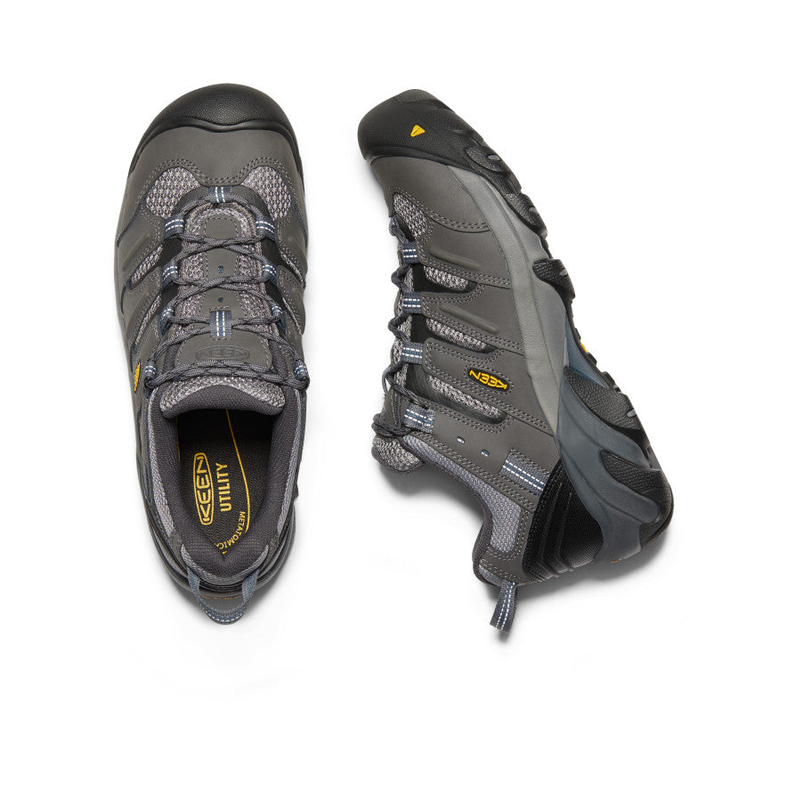 Keen Lansing Low Erkek Iş Ayakkabısı Gri Mavi | FOJ984CR