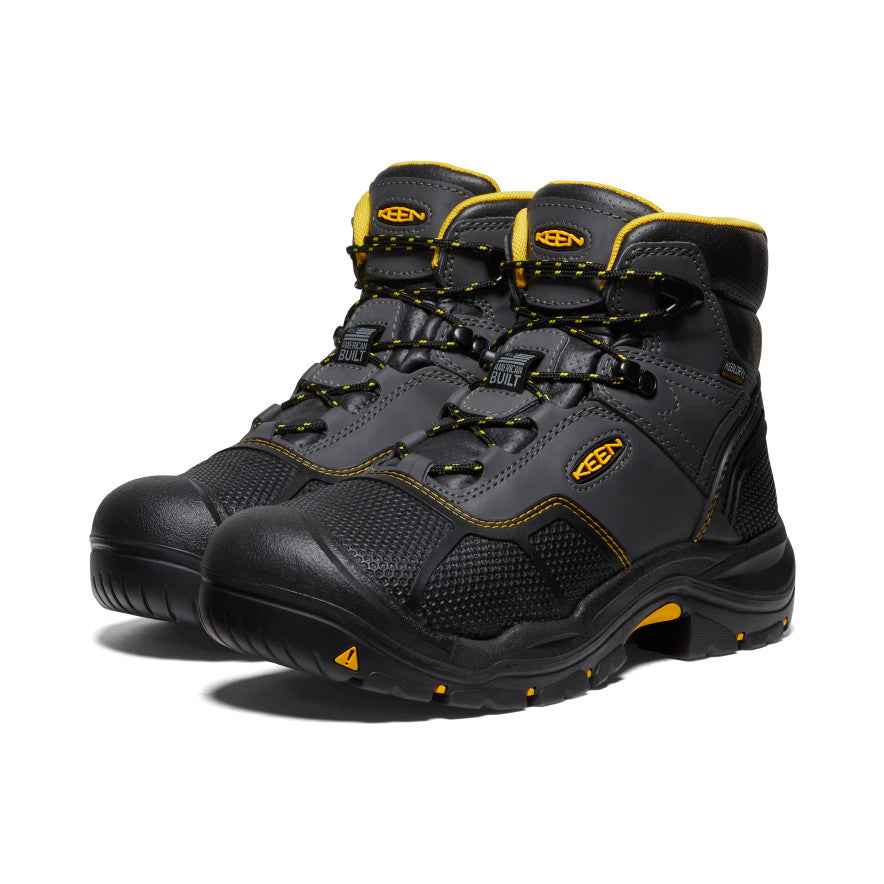 Keen Logandale Waterproof Erkek Iş Botu Siyah | BVE5325LP