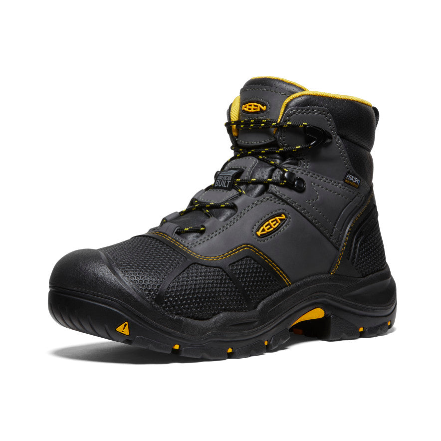 Keen Logandale Waterproof Erkek Iş Botu Siyah | BVE5325LP