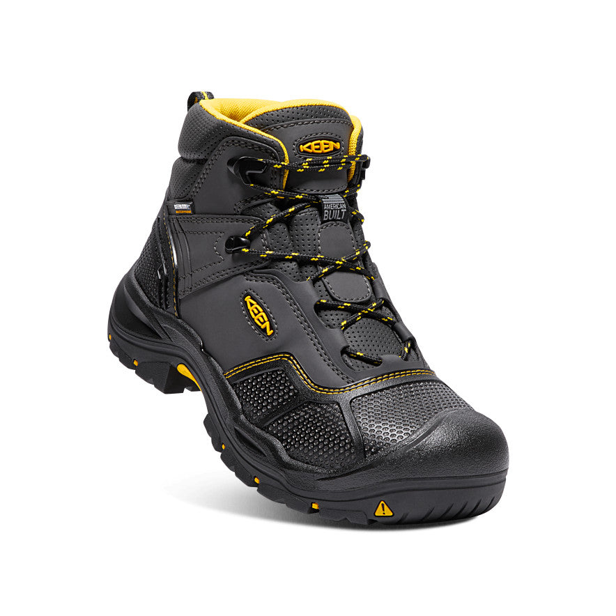 Keen Logandale Waterproof Erkek Iş Botu Siyah | BVE5325LP