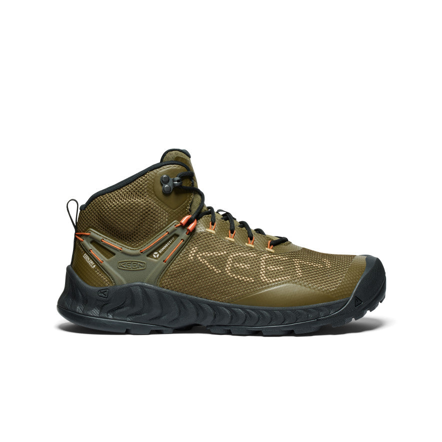 Keen NXIS EVO Waterproof Erkek Iş Botu Koyu Zeytin Yeşili Altın | NOE1841TK