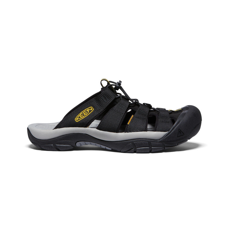 Keen Newport Erkek Terlik Siyah Sarı | RKB93100OD