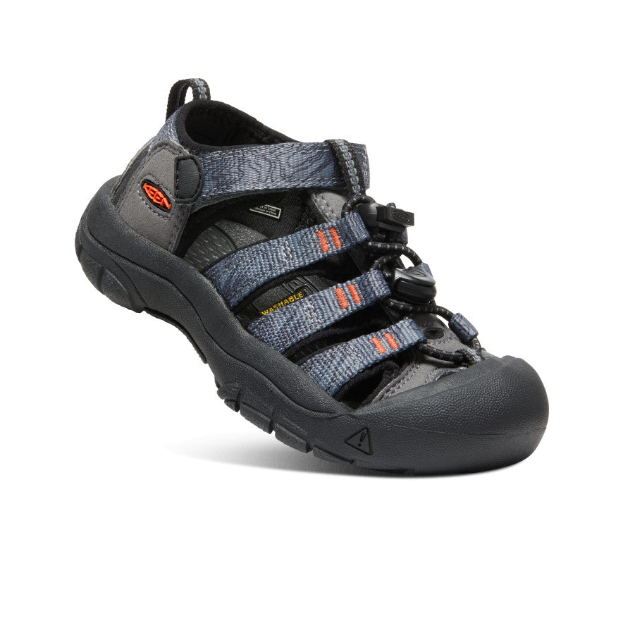 Keen Newport H2 Çocuk Sandalet Gri Siyah | WLF7658OC