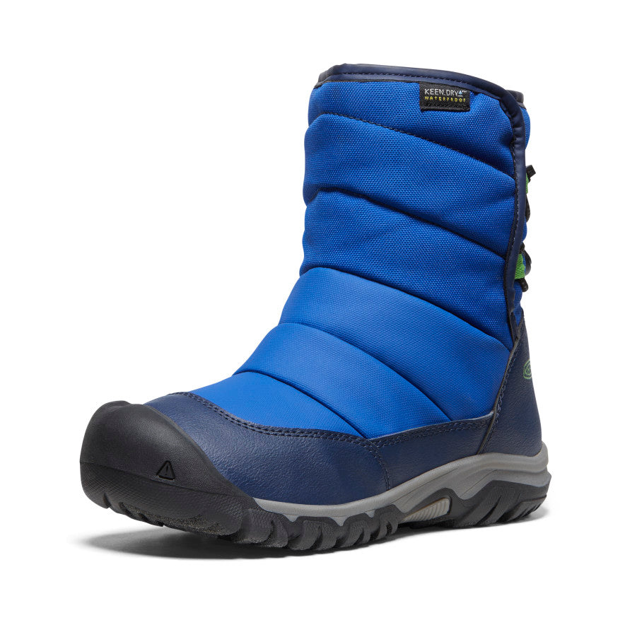 Keen Puffrider Waterproof Winter Big Çocuk Kar Botu Mavi | WCU5547LU