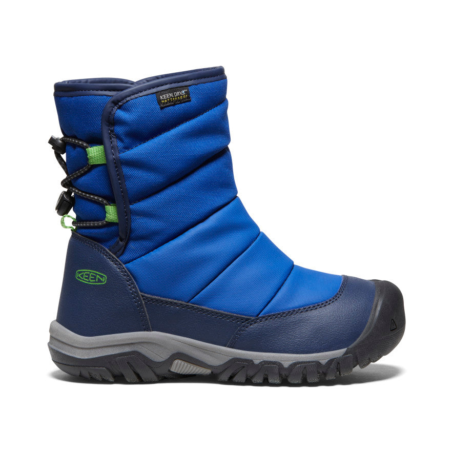 Keen Puffrider Waterproof Winter Big Çocuk Kar Botu Mavi | WCU5547LU