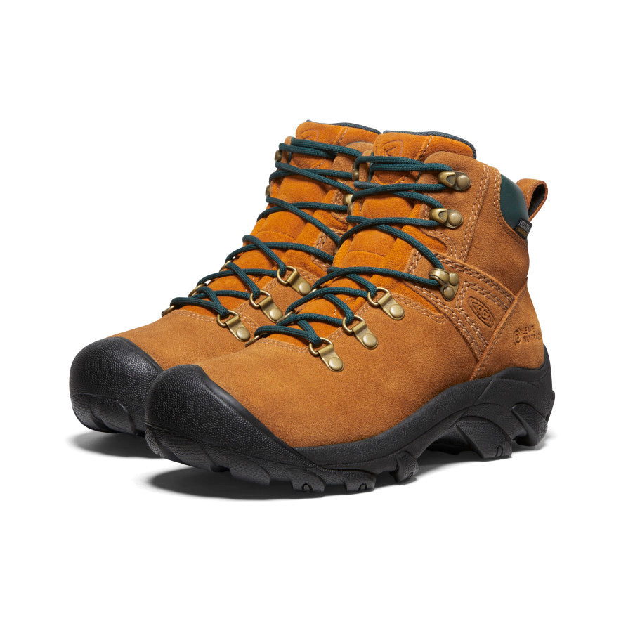 Keen Pyrenees Waterproof x Leave No Trace Kadın Iş Botu Kahverengi | KFT8761RB