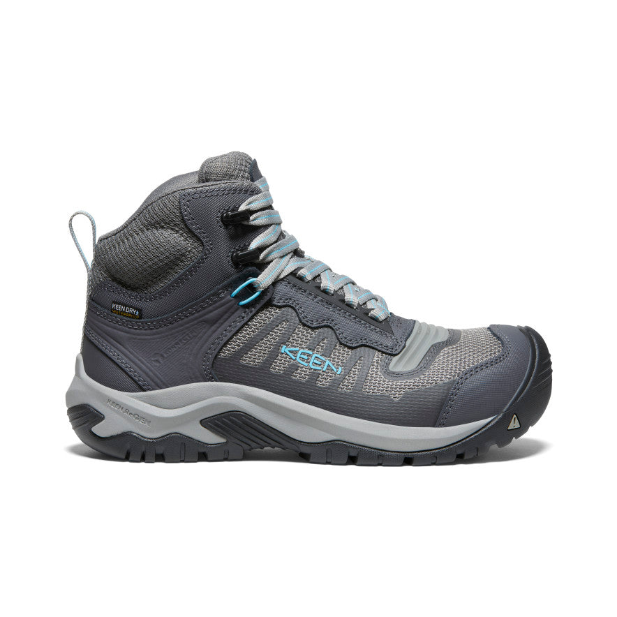 Keen Reno Waterproof Mid Kadın Iş Botu Gri | DCQ5561WD