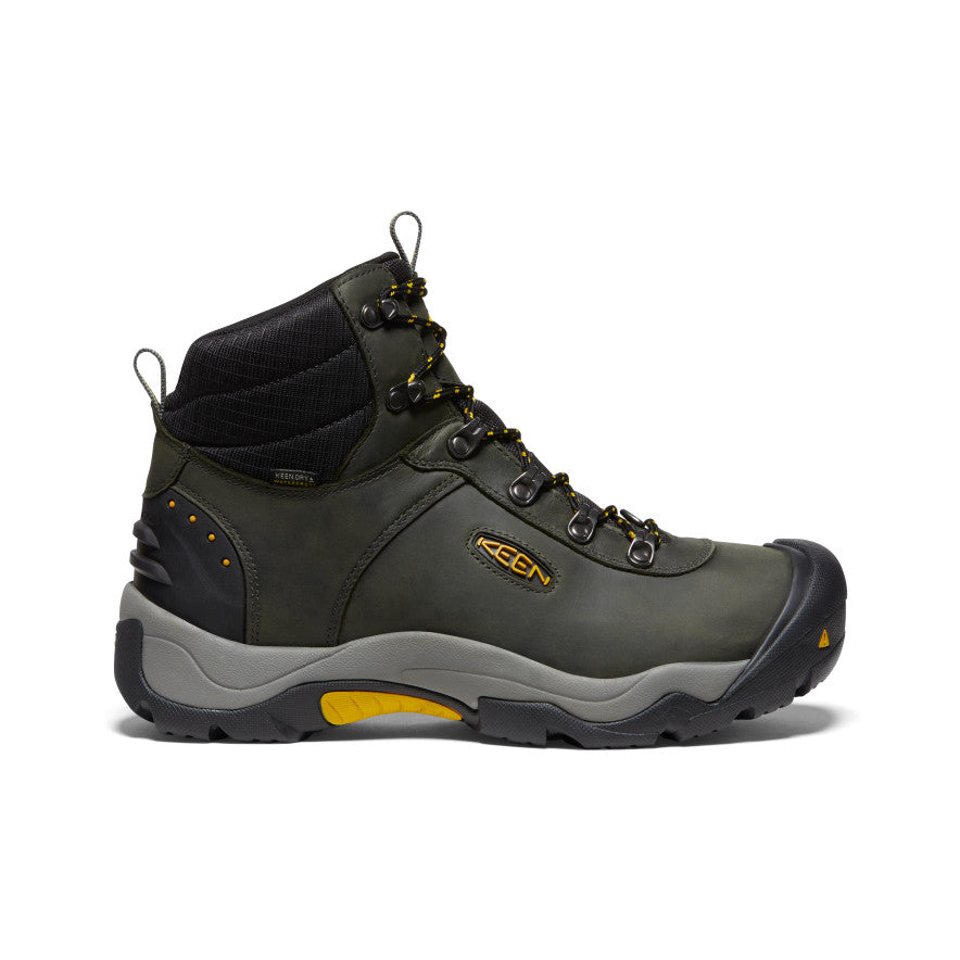 Keen Revel III Waterproof Winter Erkek Kar Botu Zeytin Yeşili Kahverengi | ZNZ558AT