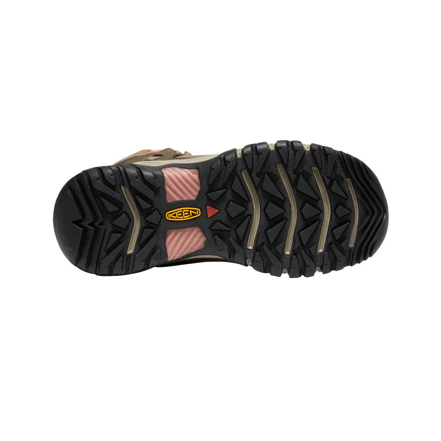 Keen Ridge Flex Waterproof Kadın Iş Botu Kahverengi Koyu Kırmızı | XWO8683EO