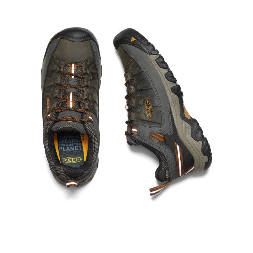 Keen Targhee III Waterproof Erkek Iş Ayakkabısı Siyah Zeytin Yeşili Kahverengi | YKY9092MC