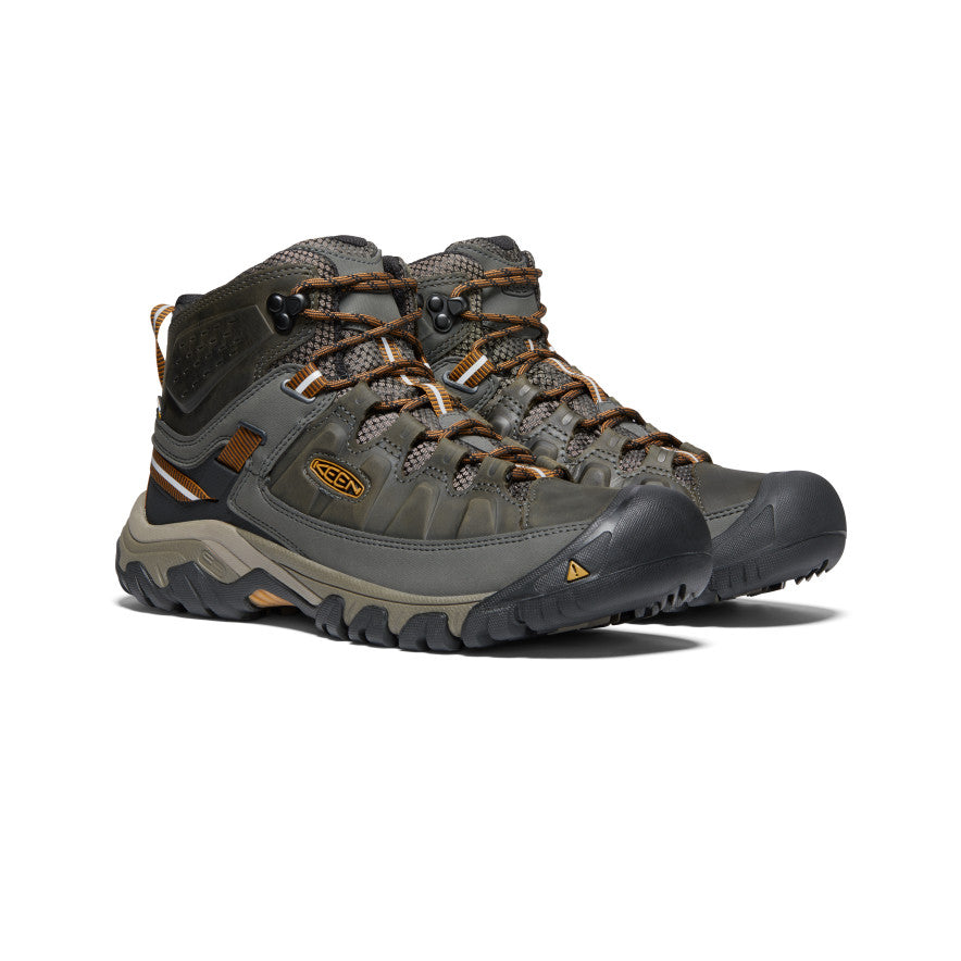 Keen Targhee III Waterproof Mid Erkek Yürüyüş Botu Siyah Zeytin Yeşili Kahverengi | ESI8792WO