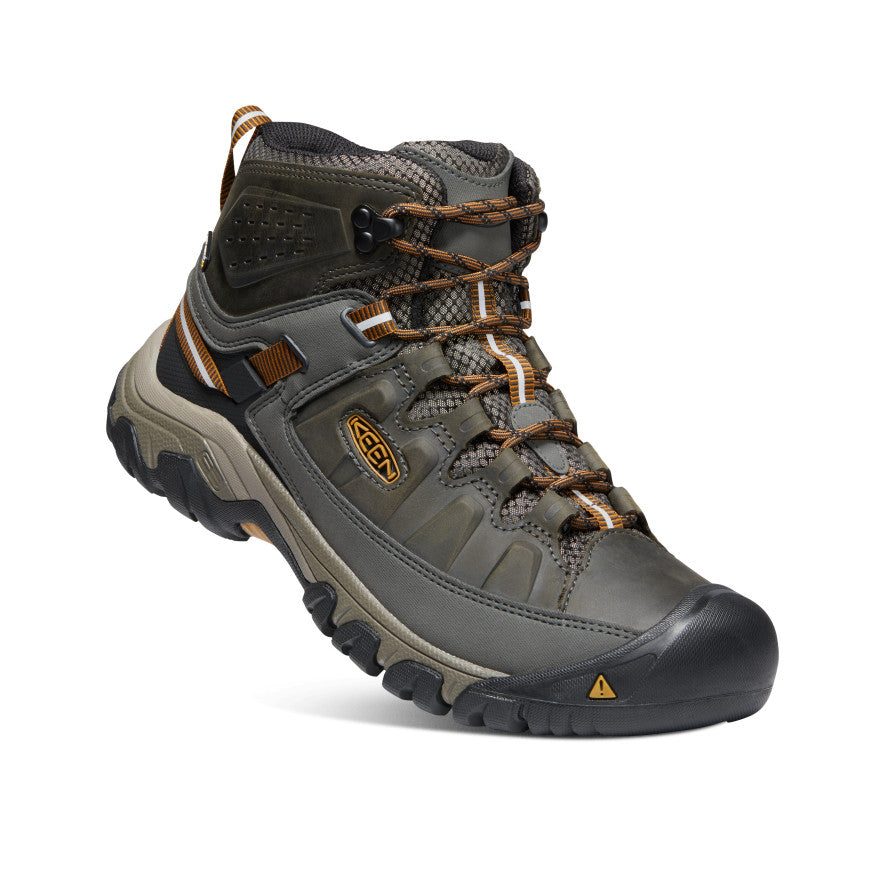 Keen Targhee III Waterproof Mid Erkek Yürüyüş Botu Siyah Zeytin Yeşili Kahverengi | ESI8792WO