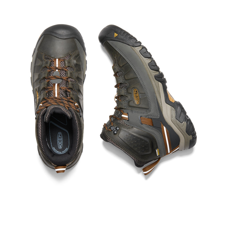 Keen Targhee III Waterproof Mid Erkek Yürüyüş Botu Siyah Zeytin Yeşili Kahverengi | ESI8792WO