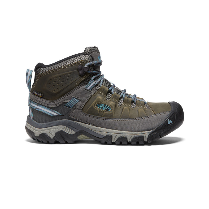 Keen Targhee III Waterproof Mid Kadın Iş Botu Yeşil Mavi | UHF6558UA