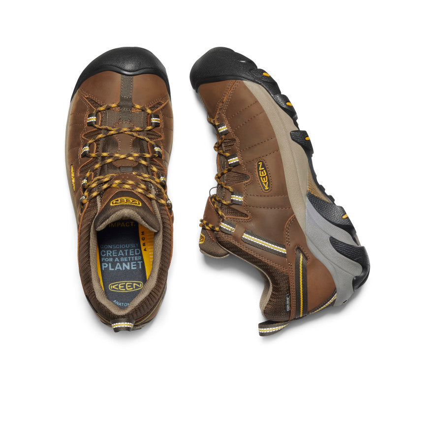 Keen Targhee II Waterproof Erkek Yürüyüş Ayakkabısı Kahverengi Sarı | ADF9740OP