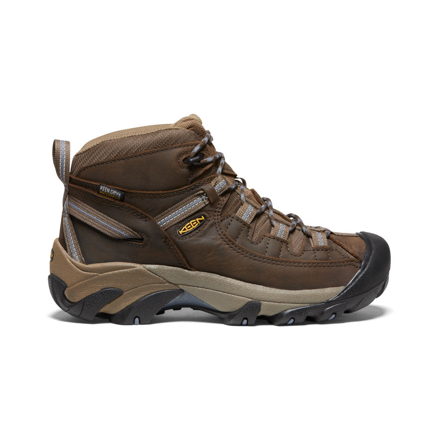 Keen Targhee II Waterproof Mid Kadın Iş Botu Kahverengi Siyah Gri | BNG5091YP