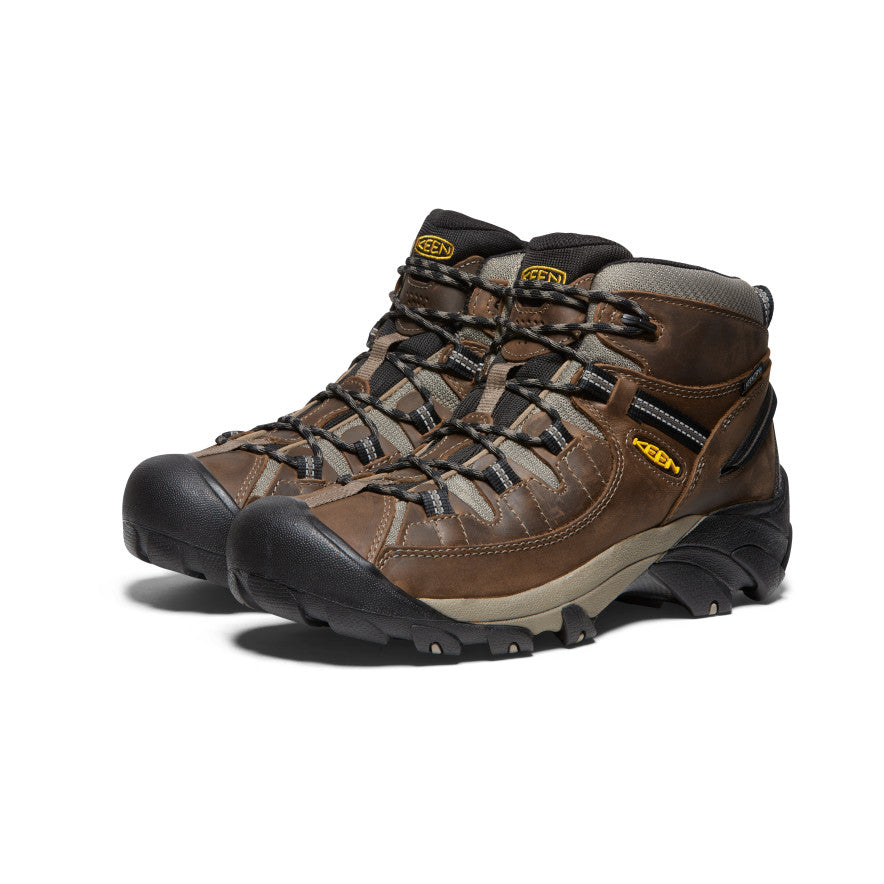 Keen Targhee II Waterproof Mid Wide Erkek Iş Botu Kahverengi | YKH437LM