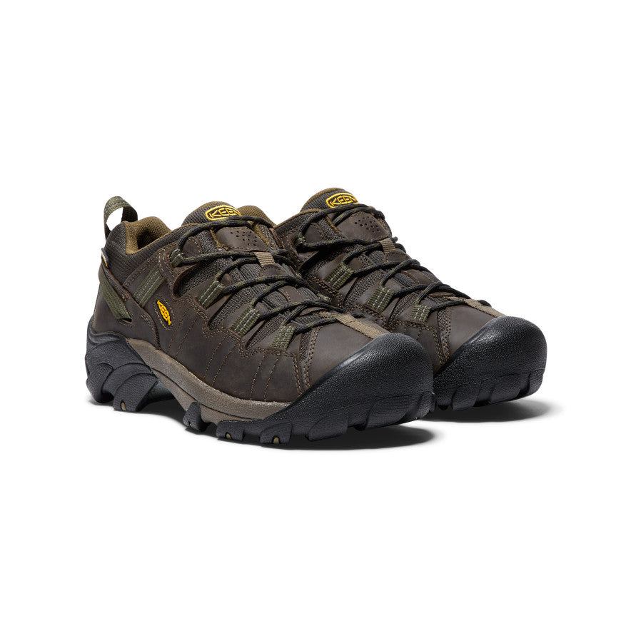 Keen Targhee II Waterproof Wide Erkek Yürüyüş Ayakkabısı Kahverengi Koyu Zeytin Yeşili | JZA2215LK