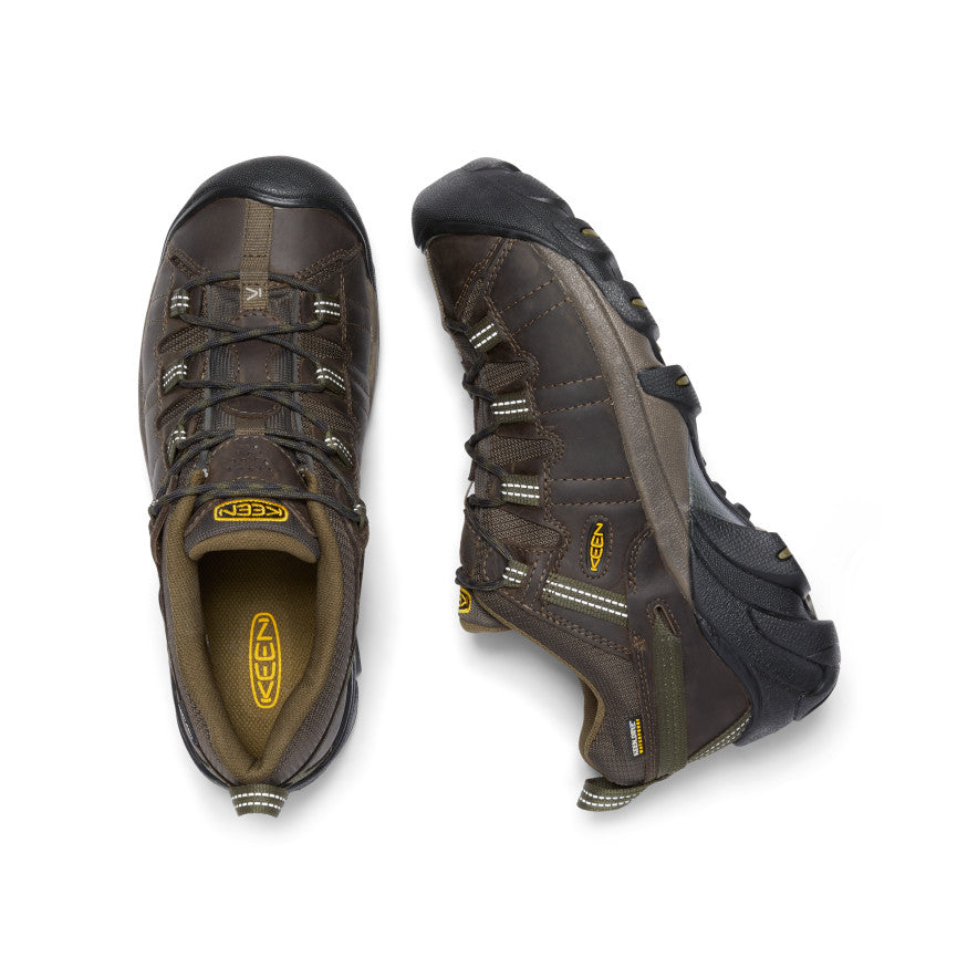 Keen Targhee II Waterproof Wide Erkek Yürüyüş Ayakkabısı Kahverengi Koyu Zeytin Yeşili | JZA2215LK