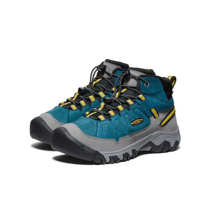 Keen Targhee IV Waterproof Big Çocuk Yürüyüş Botu Mavi | ZXA7569ED