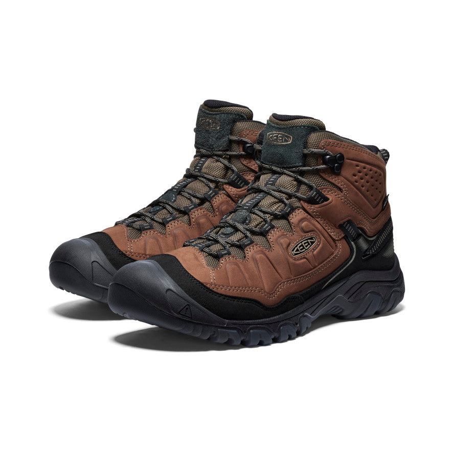 Keen Targhee IV Waterproof Erkek Yürüyüş Botu Kahverengi Siyah | KFN1496VR