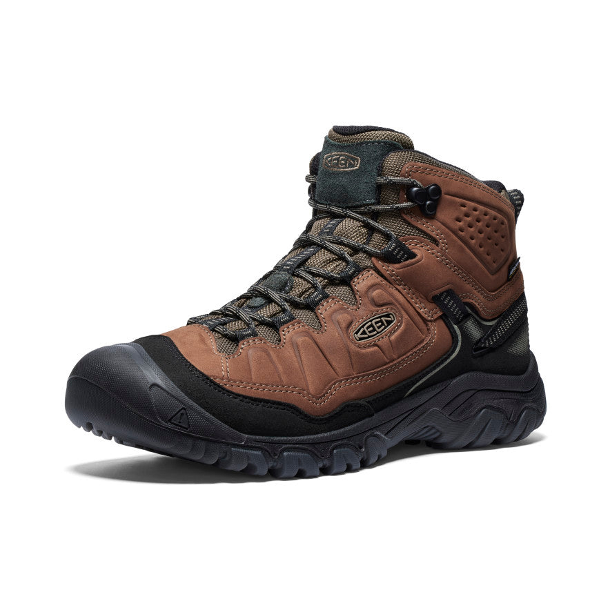 Keen Targhee IV Waterproof Erkek Yürüyüş Botu Kahverengi Siyah | KFN1496VR