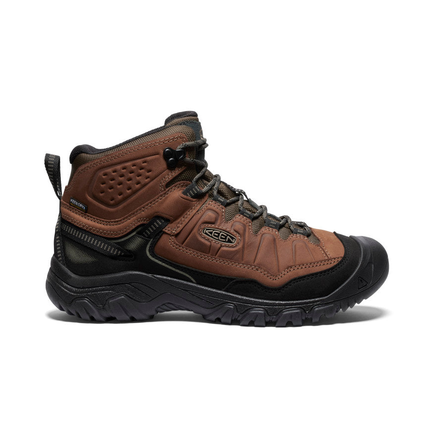 Keen Targhee IV Wide Waterproof Erkek Yürüyüş Botu Kahverengi Siyah | YBL1860TI