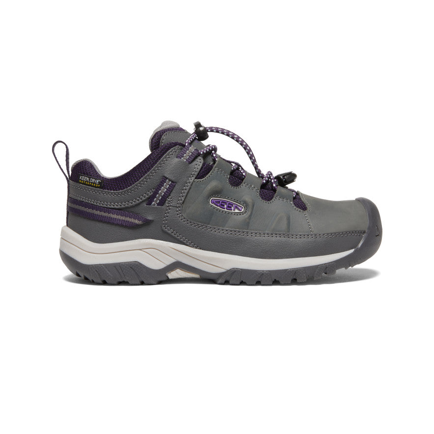 Keen Targhee Waterproof Big Çocuk Iş Ayakkabısı Gri Mor | PEO8080GN