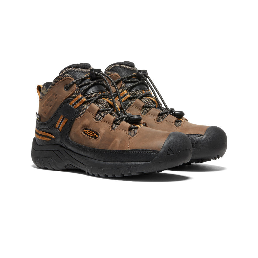 Keen Targhee Waterproof Big Çocuk Iş Botu Kahverengi | IRM5738TA