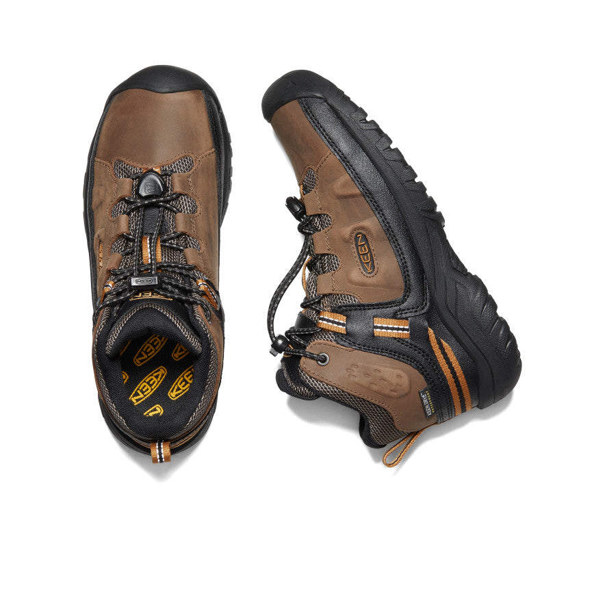 Keen Targhee Waterproof Big Çocuk Iş Botu Kahverengi | IRM5738TA