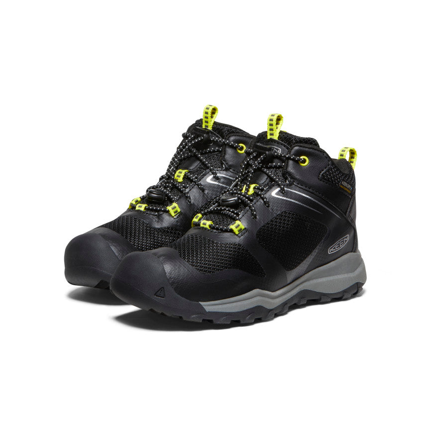 Keen Wanduro Waterproof Big Çocuk Iş Botu Siyah Gümüş | HNQ4725HL